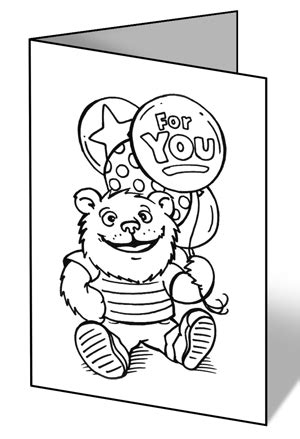printable   cards  color  kids coloring pages