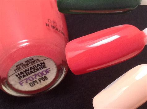 opi hawaiian paradise  paradise collectionblack label opi polish nail polish opi