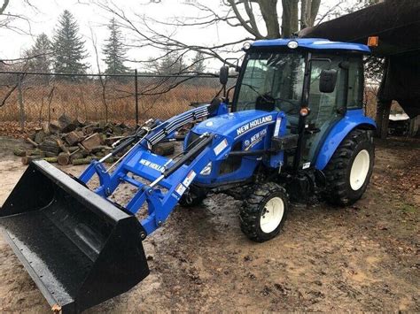holland boomer  cab loader tractor  sale