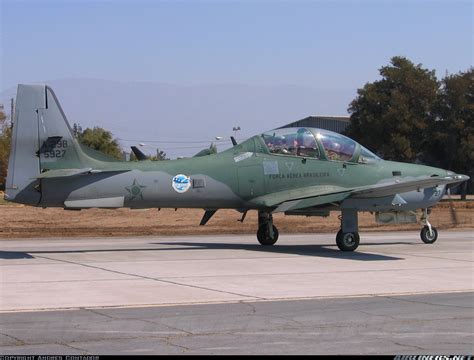 embraer   super tucano emb  brazil air force aviation photo  airlinersnet
