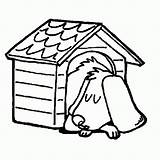 Dog House Coloring His Drawing Pages Clipartmag Draw Clipart Popular sketch template