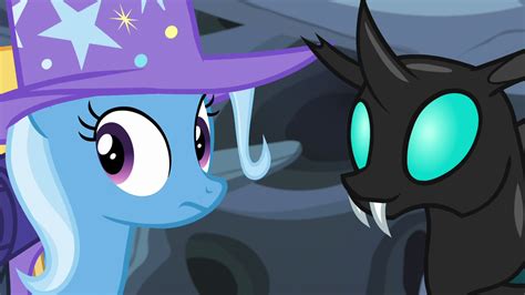 image trixie and thorax listening to starlight glimmer
