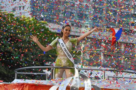In Photos Tireless Catriona Gray Takes To The Streets Of Pageant