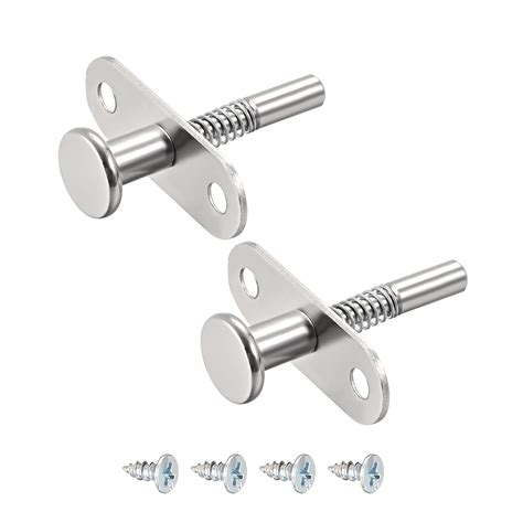 plunger latches spring loaded stainless steel mm head mm spring mm