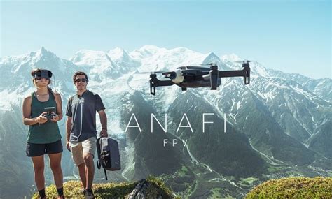 anafi fpv drone  immersive flights hdr camera fpv quadcopter flight speed drone news