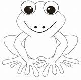Coloring Frog Cute Pages Preschools Book Ages sketch template