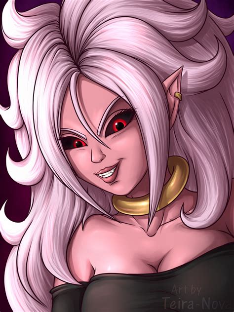 Evil Android 21 By Teira Nova On Deviantart