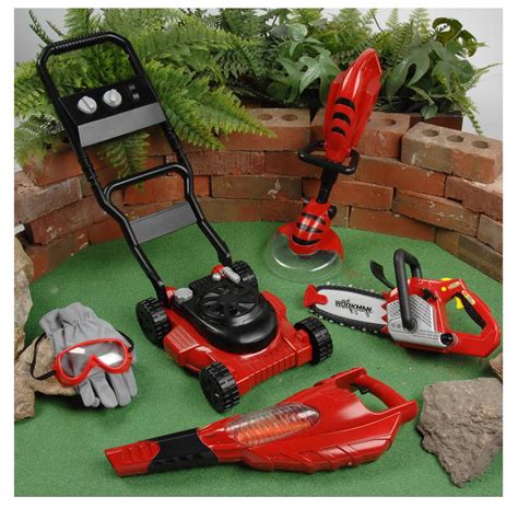 cp toys power garden tools push mower chain  string trimmer  blower walmartcom