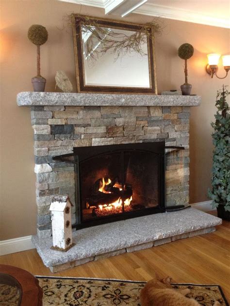 best 25 stacked stone fireplaces ideas on pinterest stone fireplace