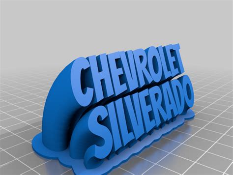 chevy silverado  printing models mitod
