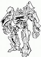 Transformers Megatron Clipartmag Fazendo Nossa sketch template