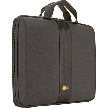 case logic  hard shell laptop sleeve black walmartcom