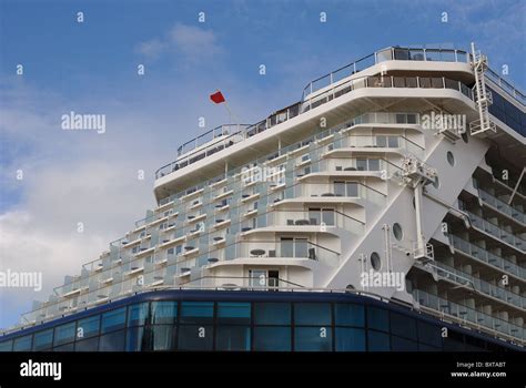 aft   cruise ship  balconies  luxury staterooms stock photo alamy