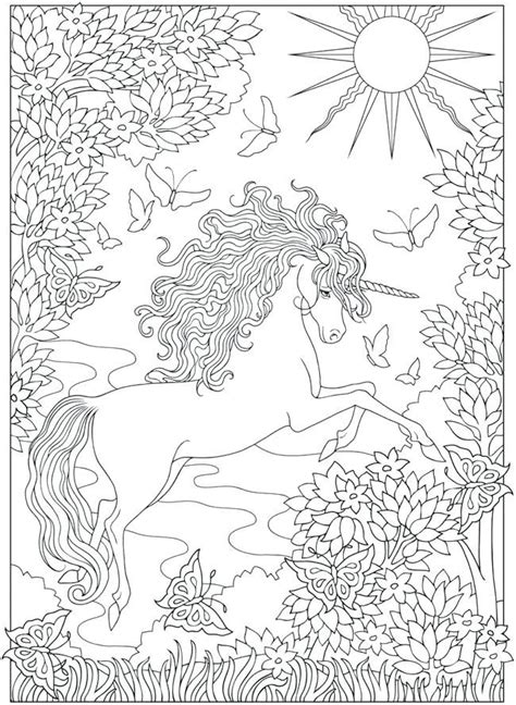 unicorn coloring pages  adults  coloring pages  kids horse