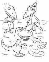 Mewarnai Dinosaurus Dino Tren Dinotren Dinotrem Comboio Dinossauros Paud Conductor Animados Completa Nossa Macam Pintarcolorear sketch template