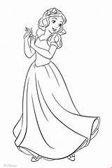 Snow Disney Coloring Pages Princess Walt Characters Fanpop sketch template