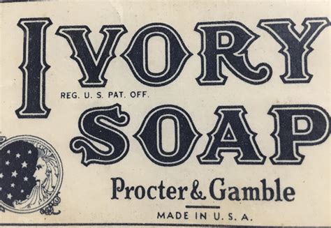 rare vintage ivory soap paper labels