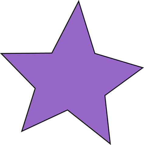 purple star clip art purple star image