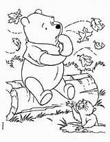 Pooh Coloring Winnie Pages Thinking Kids Printable Fall Fun Sheets Bear Supercoloring Autumn Colouring Disney Sheet Crafts Boyama Es Kaynak sketch template