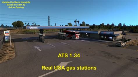 real usa gas stations euro truck simulator  mod