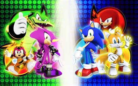p sonic heroes sonic miles tails prower knuckles  echidna