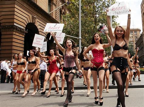 noiseworks creates lingerie mob mumbrella