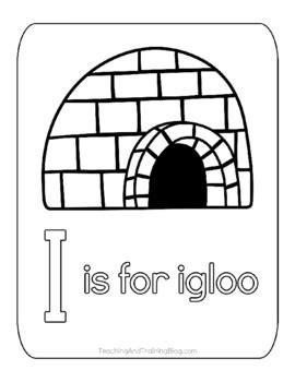 igloo  coloring page  teaching  training blog tpt