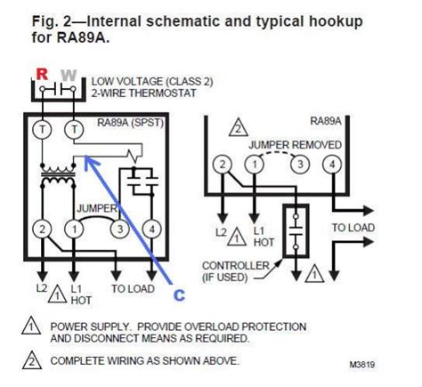 honeywell  wire thermostat