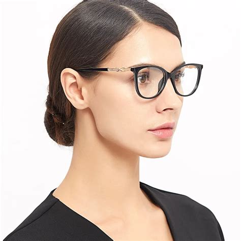 2019 women trend elegant luxury rhinestone high quality eyewear frames