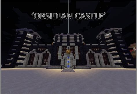 obsidian castle minecraft map