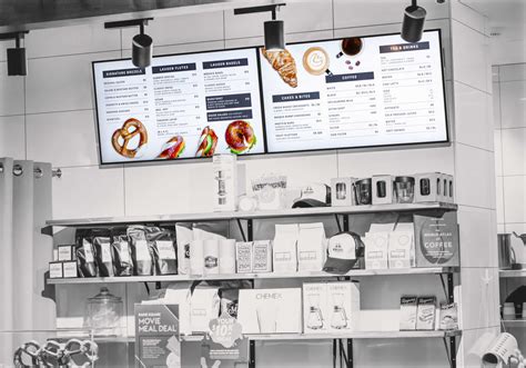 digital menu boards  restaurants cafes amped digital