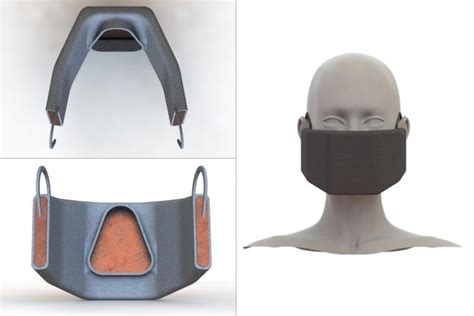mit designs  heated covid face mask  filter  inactivate coronaviruses
