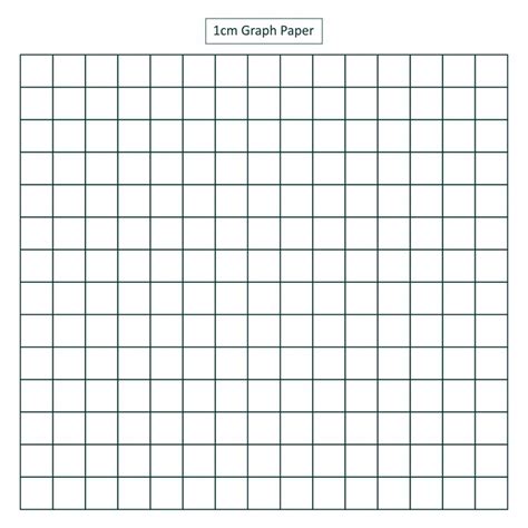 cm graph paper template word