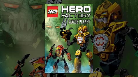lego hero factory savage planet youtube
