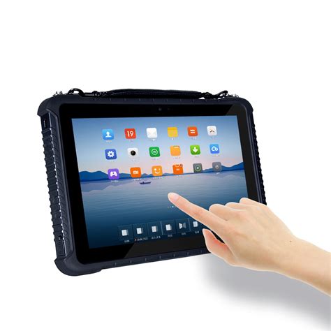 ultra thin portable mini tablet pc   ip waterproof linux touch computer support