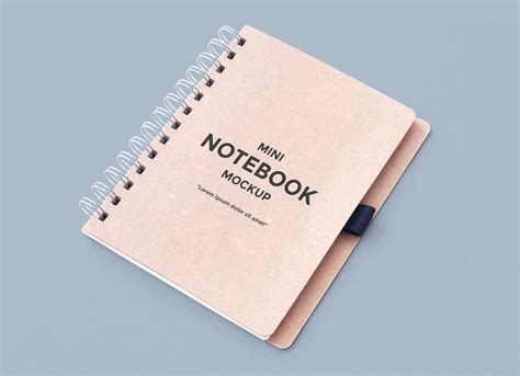 spiral notebook mockup psd yellowimages mockups