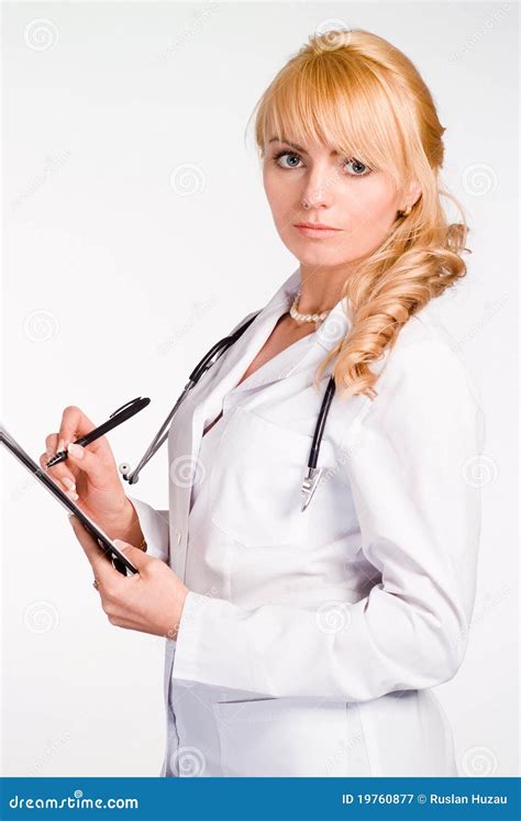 young cute doctor stock image image  nice person