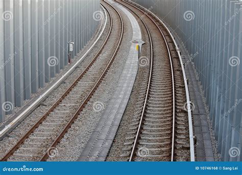 railway rail stock photo image  transportation europe
