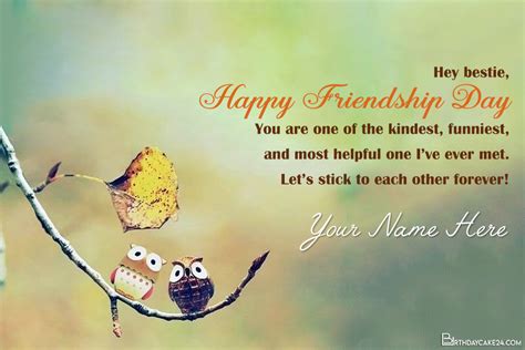 friendship day wishes card   friend   edit