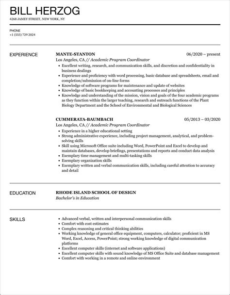 resume masters degree  progress sample resume  gallery