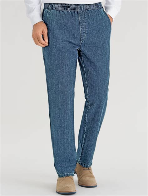 babista jeans met elastische band rondom meyer mode