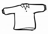 Shirt Coloring Template Pages Tuxedo Pullover Malvorlage Schulbilder sketch template