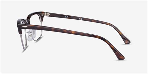ray ban rb5154 browline tortoise frame eyeglasses eyebuydirect
