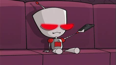 1x19a Gir Goes Crazy And Stuff Invader Zim Image