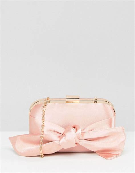 asos wedding bow box clutch bag pink asos wedding pink clutch clutch bag