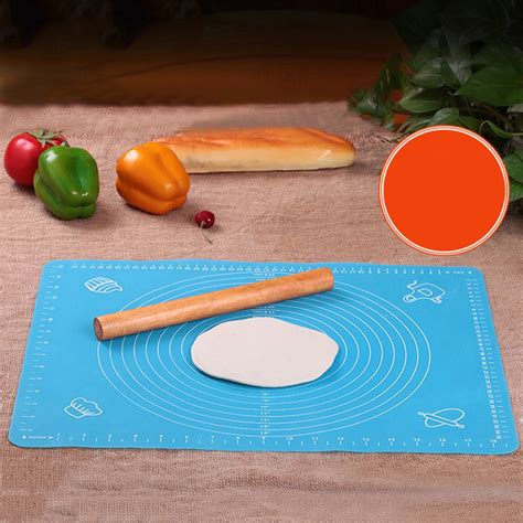 silicone baking mats  food grade  stick kneading dough mat