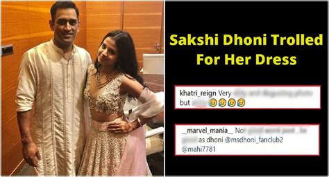 Sakshi Dhoni Brutally Trolled For Her Dress Called Her ‘unlucky’ For