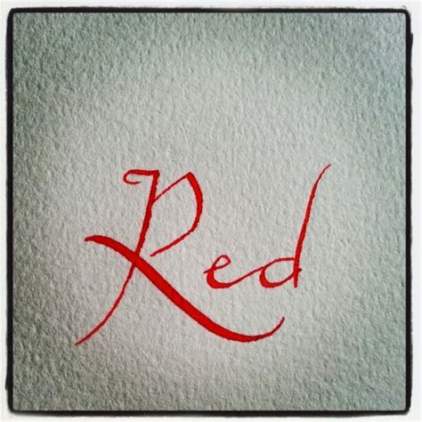 red lettering  photo lottemarijn lettering red calligraphy