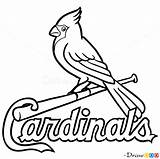 Cardinals Louis St Logo Baseball Logos Draw Webmaster автором обновлено November sketch template