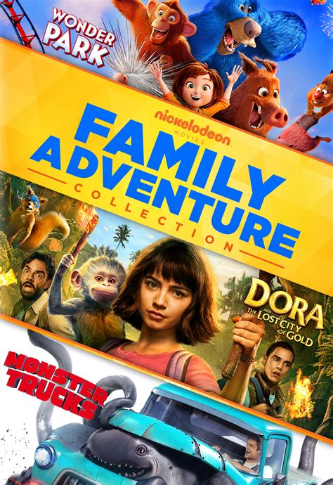 nickelodeon movies family adventure   collection  discs dvd